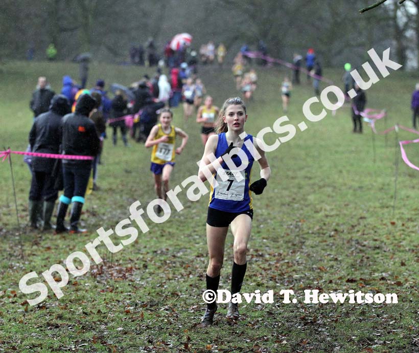 Under-15 girls Northern Cross Country Champs, Knowsley Safari Park. Photo: David T. Hewitson/Sports for All Pics
